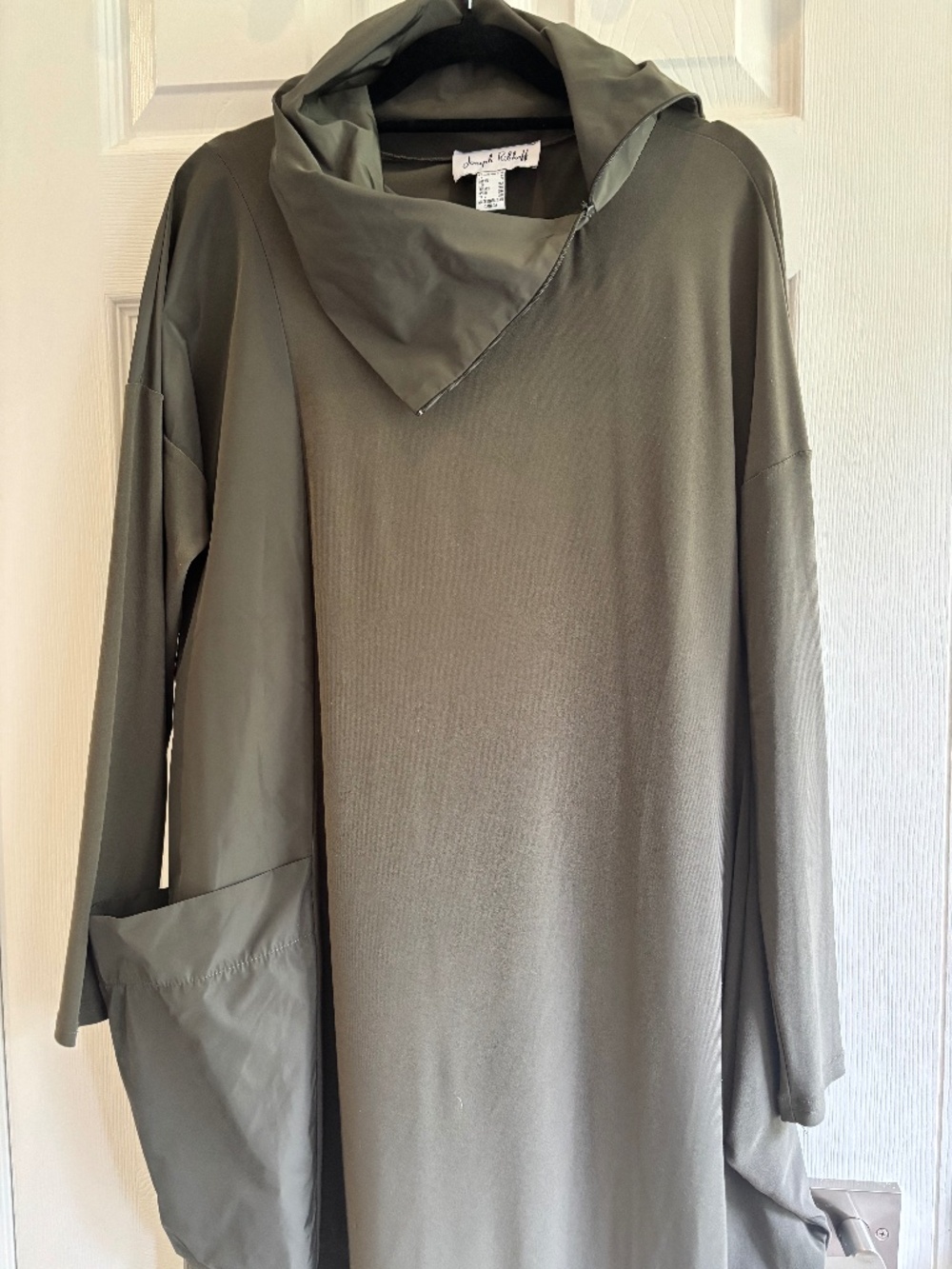 Vintage Joseph Ribkoff olive green shift